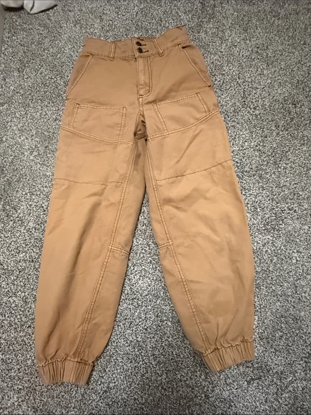BDG Caramel/Tan Utility Jogger Pants